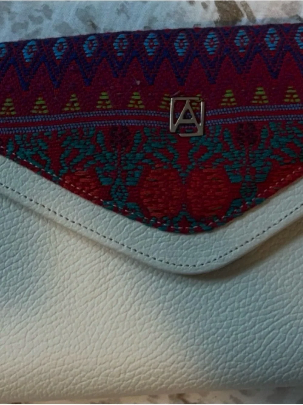 authentic Angel Lozano envelope clutch crossbody bag